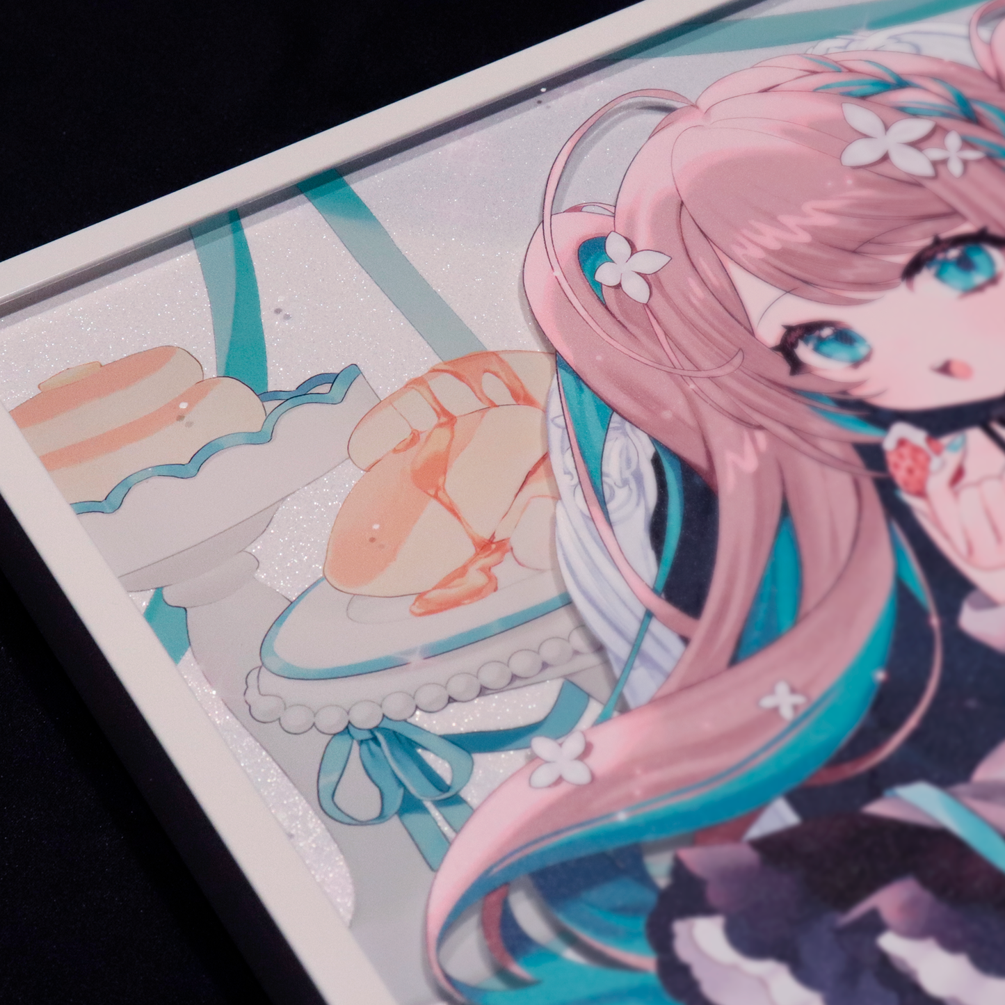 あおぎり高校 公式美術部 アクリル複製原画 栗駒こまる