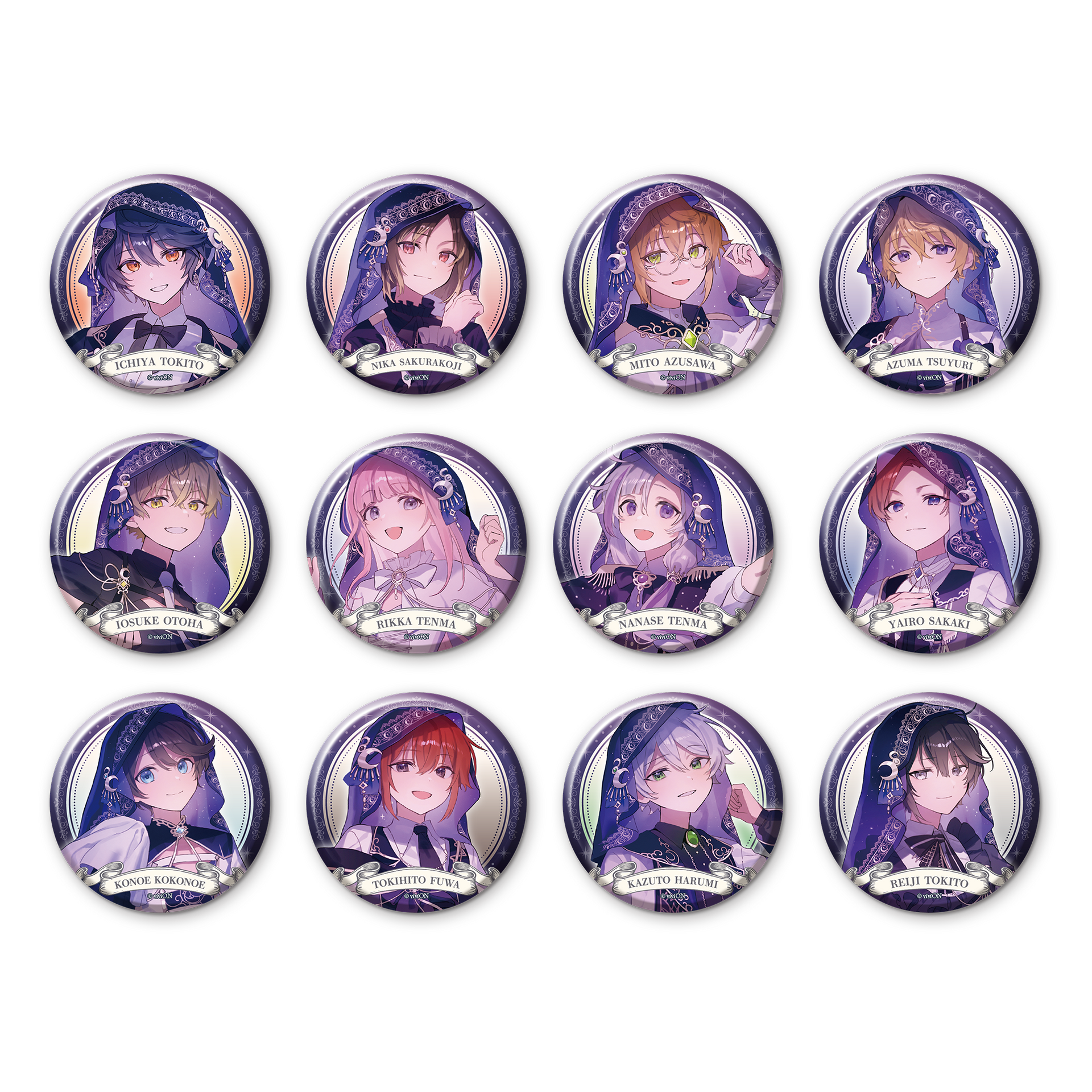 Clock over ORQUESTA 4th anniversary トレーディング缶バッジ 少年の