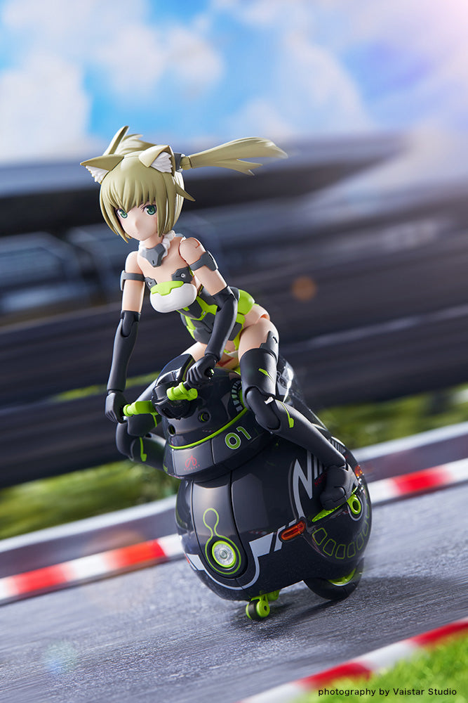 フレームアームズ・ガール イノセンティア［レーサー］＆ NOSERU［レーシングスペック Ver.］ – viviON BLUE