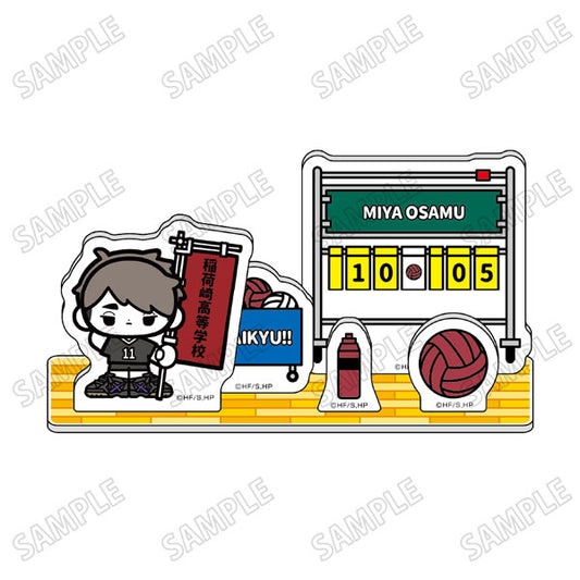 ハイキュー!! ミニキャラアクリルジオラマ【のぼり Ver.】 ⑩宮 治