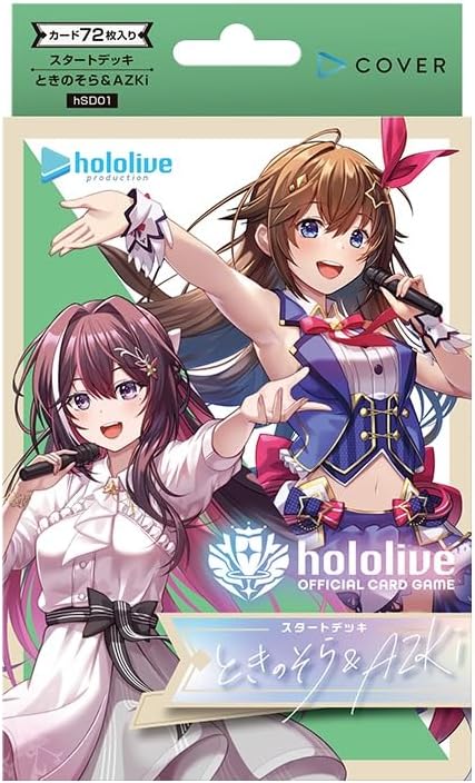 hololive OFFICIAL CARD GAME スタートデッキ第1弾 ときのそら&AZKi