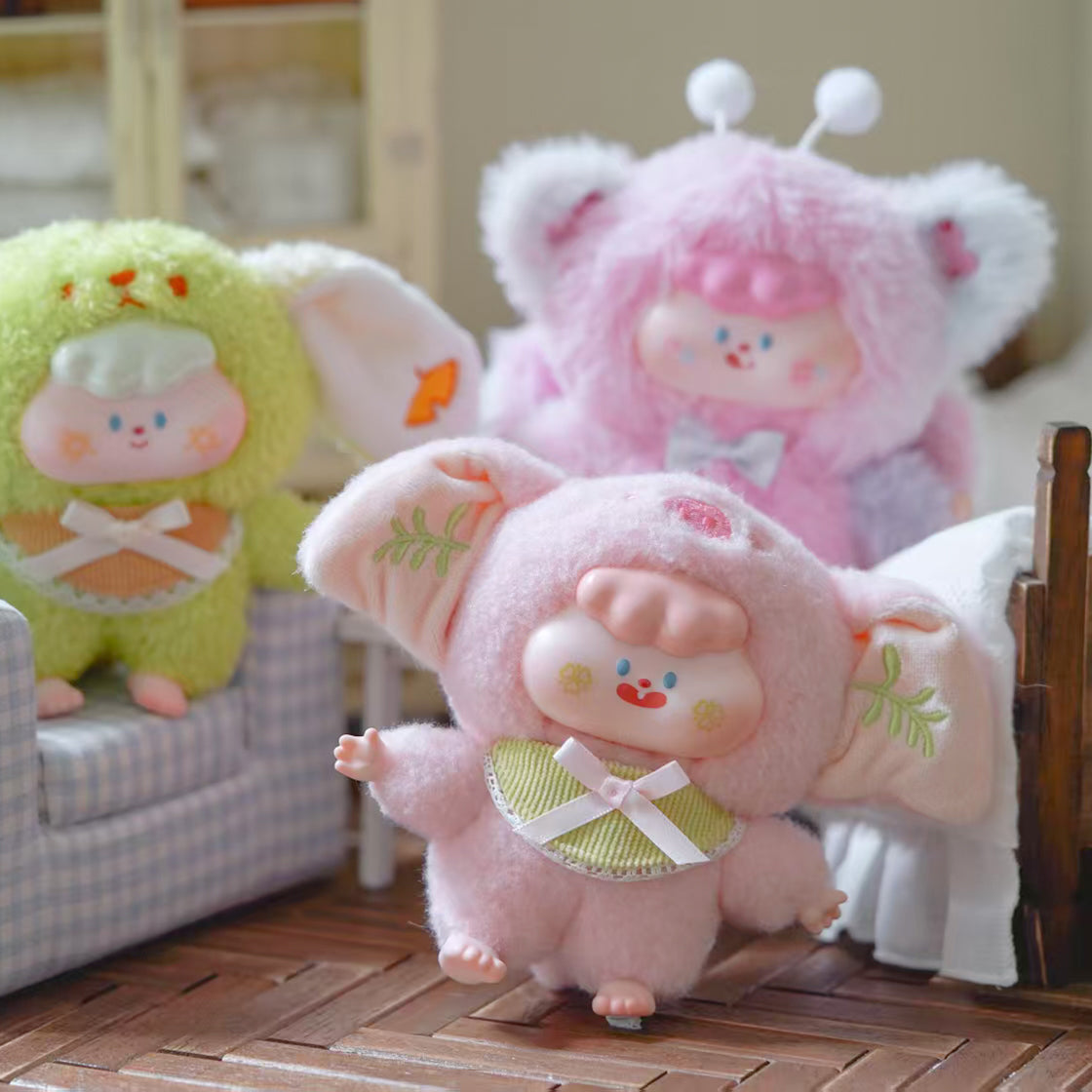 DiMieMieMie(디미에미에) 후시키나욘키노우타 시리즈 소프트 봉제인형 블라인드 박스 6개입 BOX