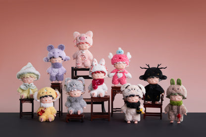 MIMI ミミ「のんびりの妖怪ちゃん」シリーズ ソフビぬいぐるみ ブラインドボックス 9個入BOX