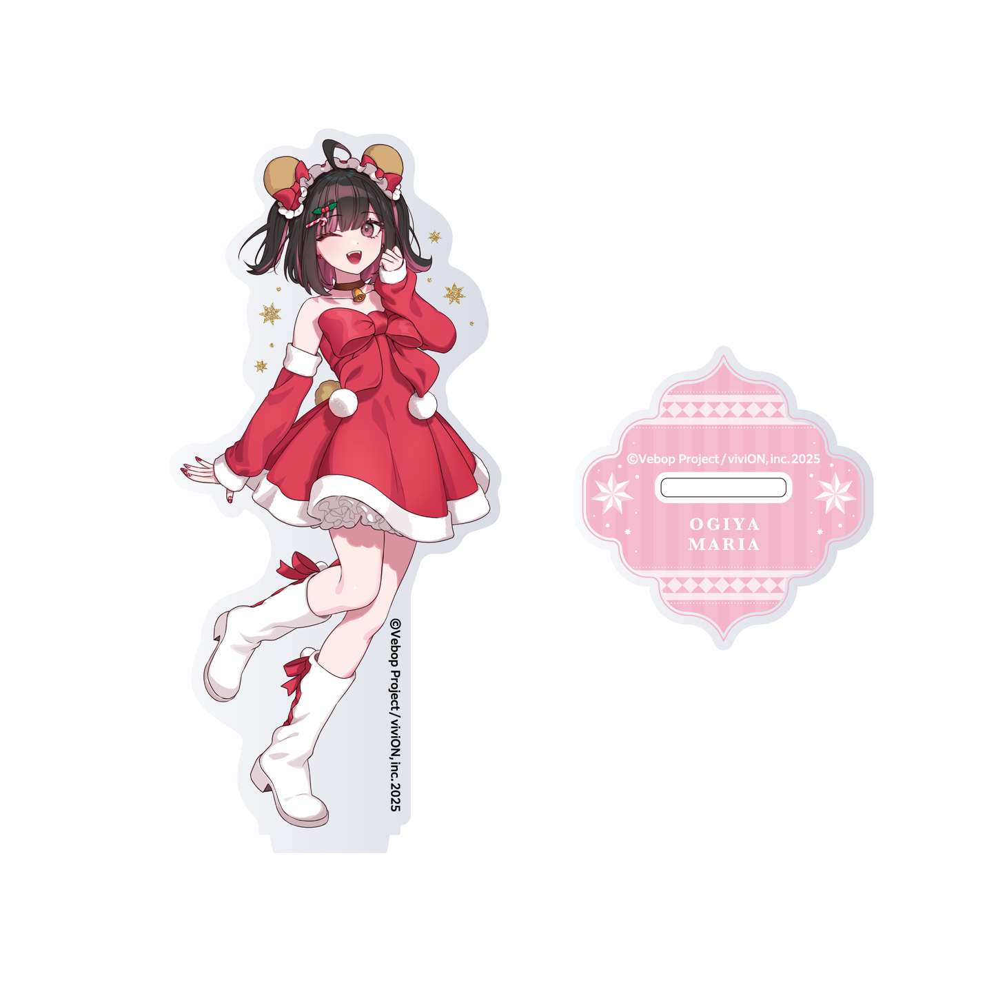 Vebop Project Joining Commemorative Christmas Goods Acrylic Stand Maria Ogiya