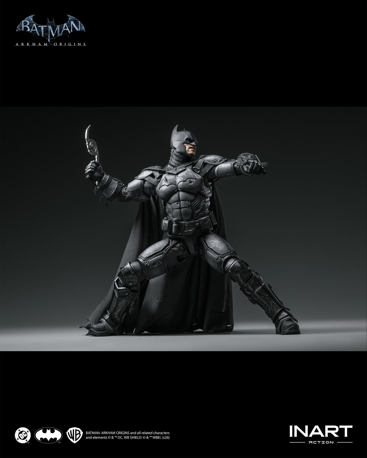 バットマン（バットマン：アーカム・ビギンズ）バトルダメージ Ver. アクションフィギュア