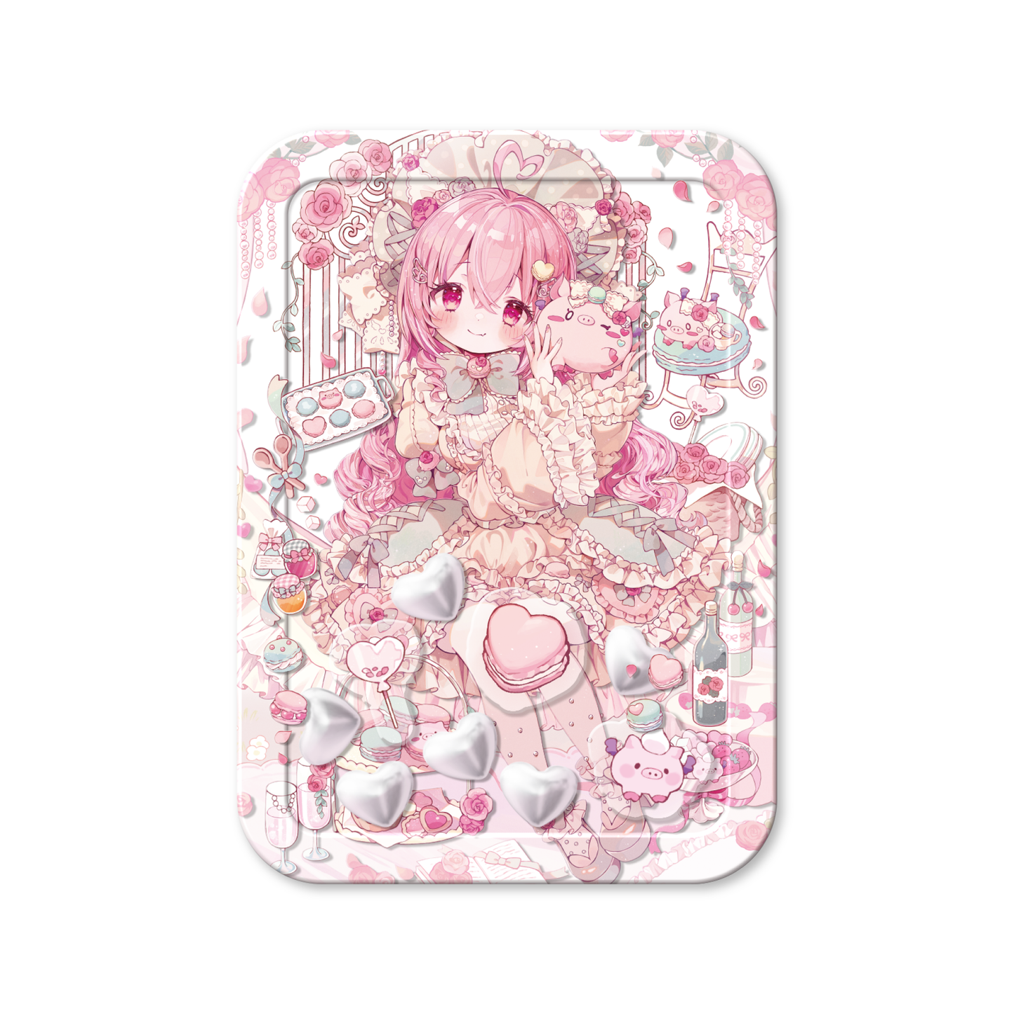 あおぎり高校 公式美術部 ふるふるアクリルミニアート 我部りえる
