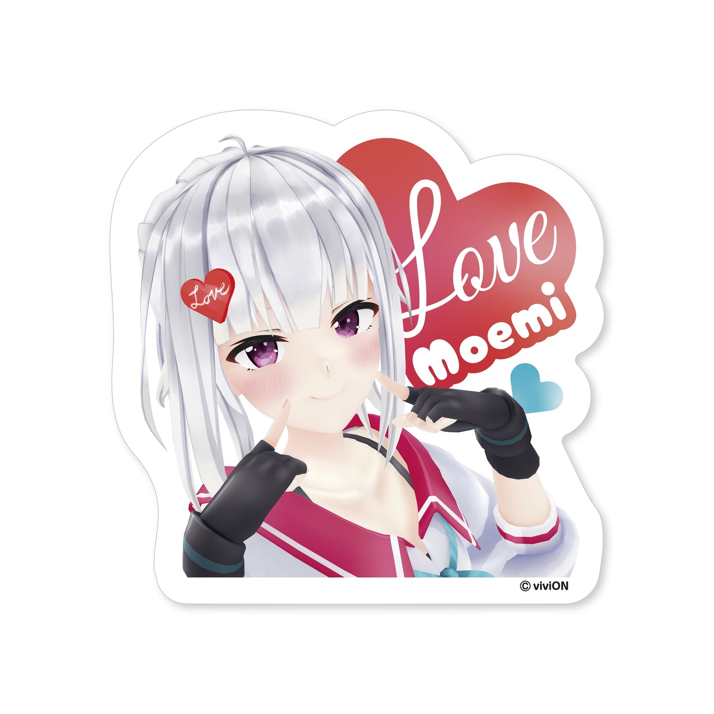 Aogiri High School Moeimi Start-up Merchandise Sticker