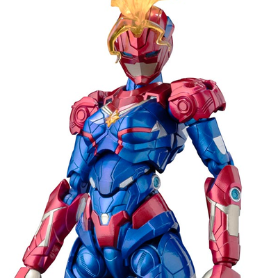 fighting armor Marvel captain marvel