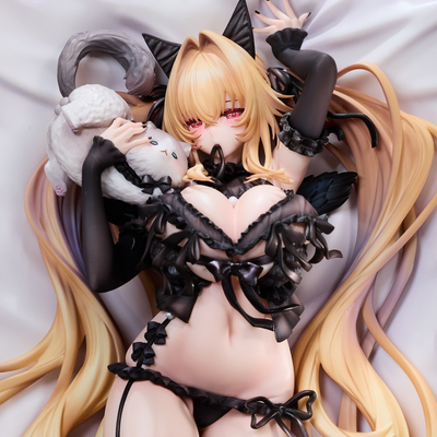 ステラ 黒猫 Ver. Illustrated by Xin 1/7 完成品フィギュア 豪華版