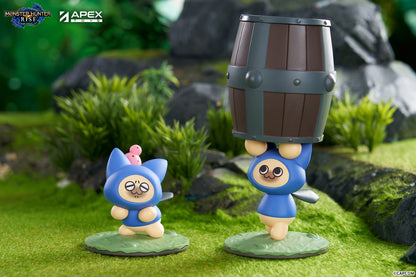 Monster Hunter Rise Airou "Cat" Blind Box Figure, Box of 6