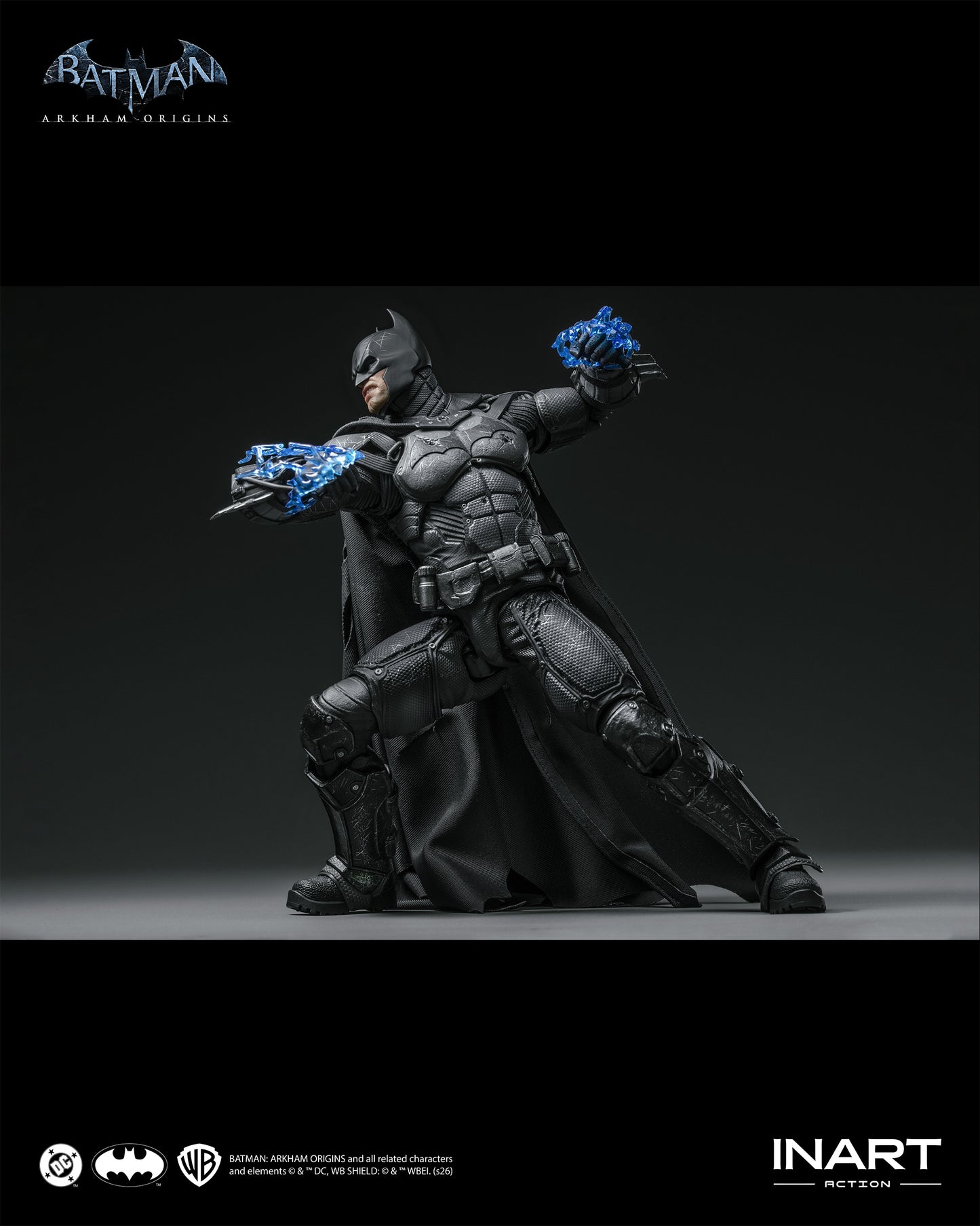 バットマン（バットマン：アーカム・ビギンズ）バトルダメージ Ver. アクションフィギュア