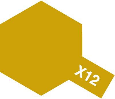 タミヤ アクリルミニ ゴールドリーフ X-12