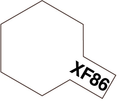 タミヤ アクリルミニ フラットクリヤー XF-86