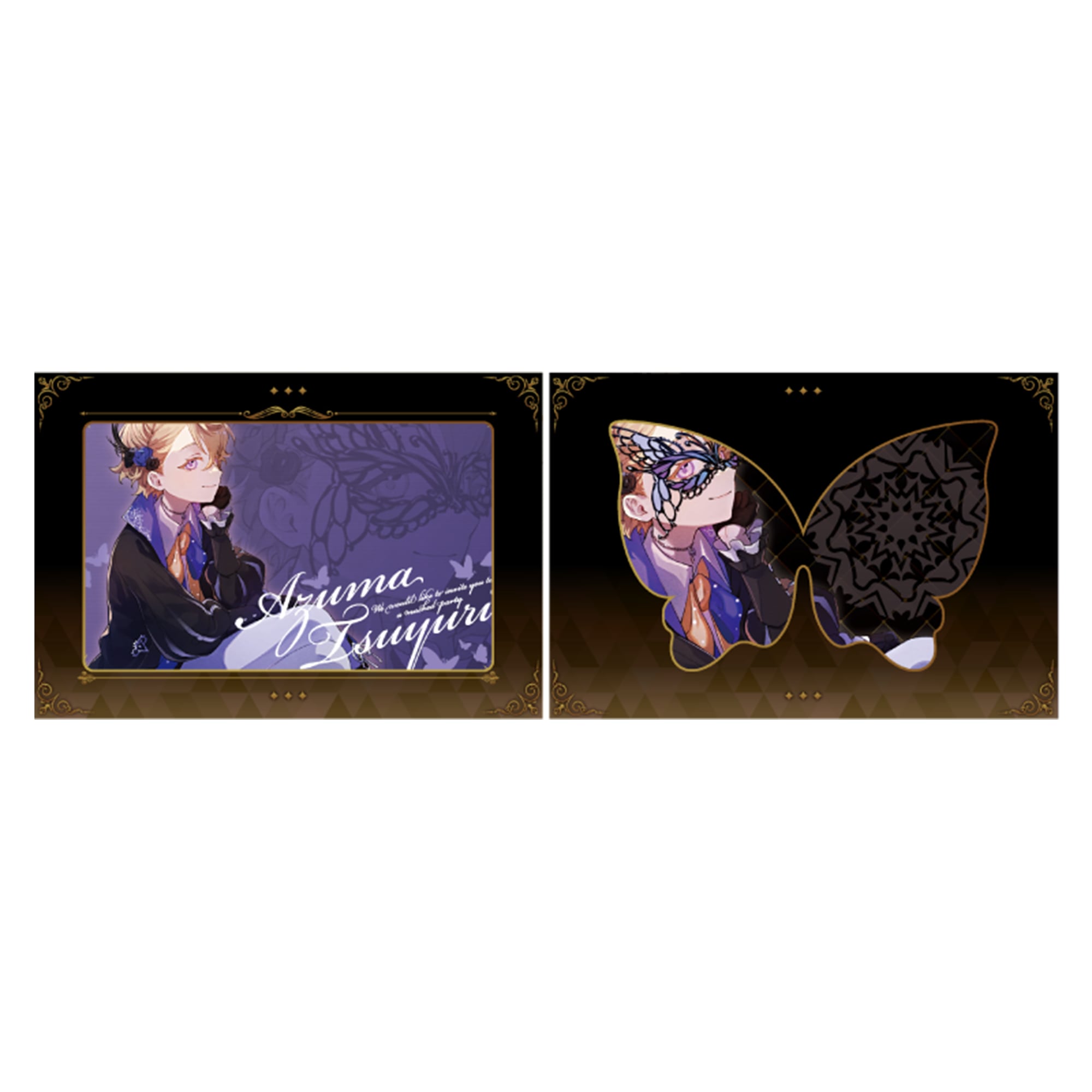 フォトカード］2nd anniversary 栗花落 四麻【クロケスタ】 – viviON BLUE