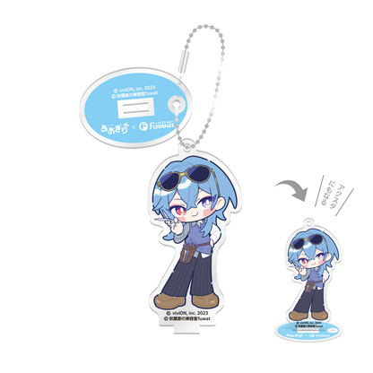 Aogiri High School Akihabara beauty salon “fuwat” collaboration goods acrylic stand key chain
