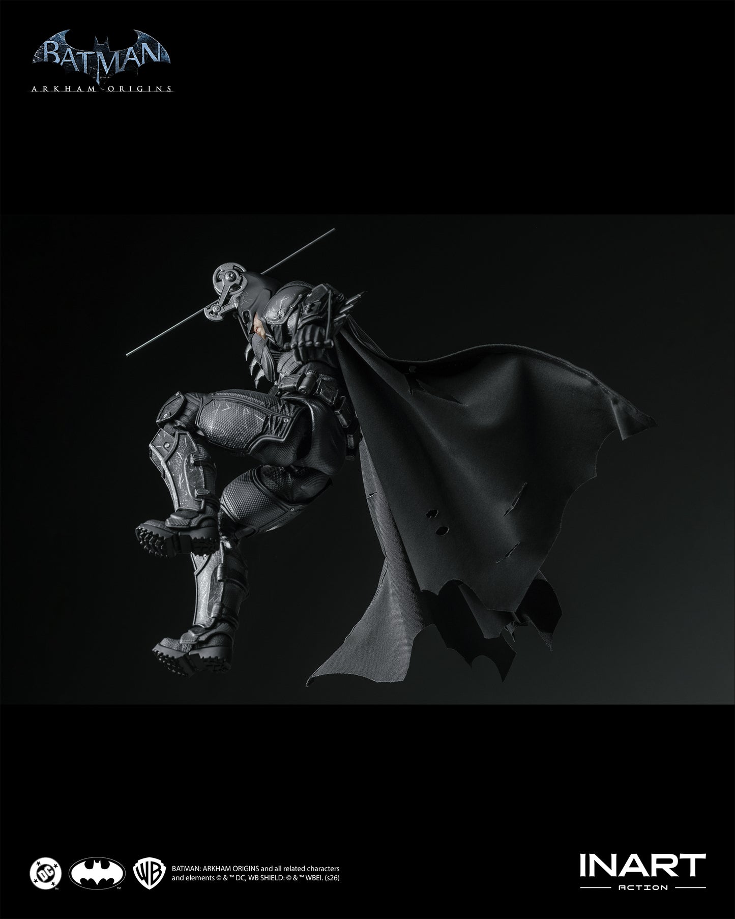 バットマン（バットマン：アーカム・ビギンズ）バトルダメージ Ver. アクションフィギュア