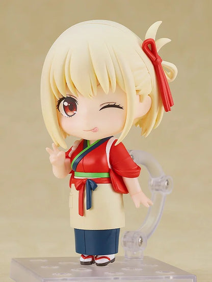 Nendoroid Lycoris Recoil Nishiki Chisoku: Cafe Ricorico School Uniform Ver.