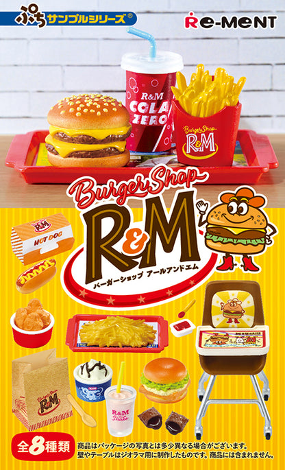 Petit Sample Series Burger Shop R&M 8 pieces in a box