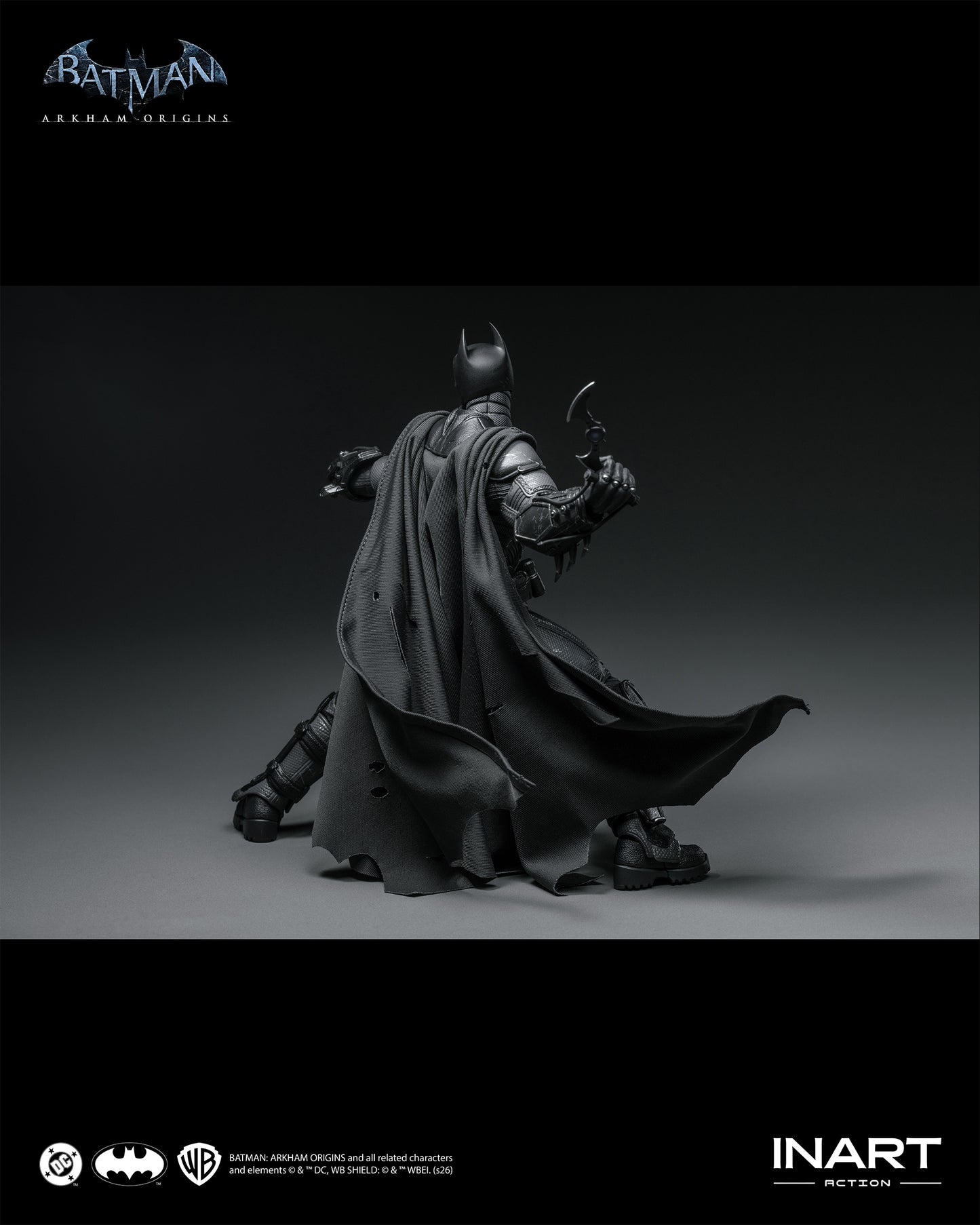 バットマン（バットマン：アーカム・ビギンズ）バトルダメージ Ver. アクションフィギュア