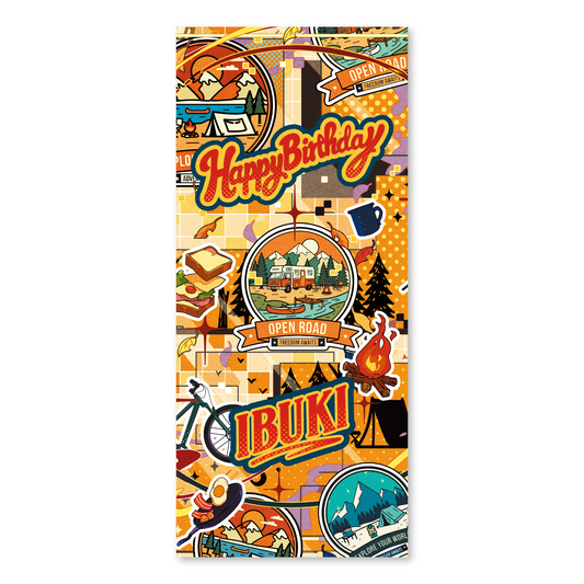 Aogiri High School Tsukiho Ibuki Birthday Commemorative Goods 2026 Face Towel