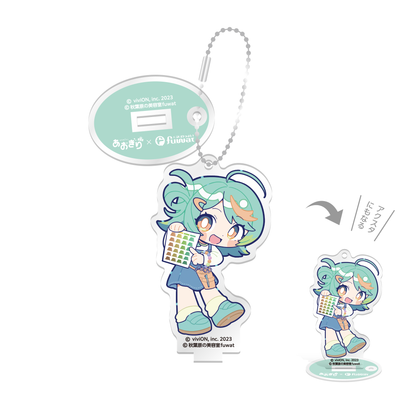 Aogiri High School Akihabara beauty salon “fuwat” collaboration goods acrylic stand key chain