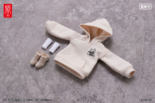 Snail Shell Studio "Devil's Whispers" Series Printed Parka Set Beige (for Dolls)