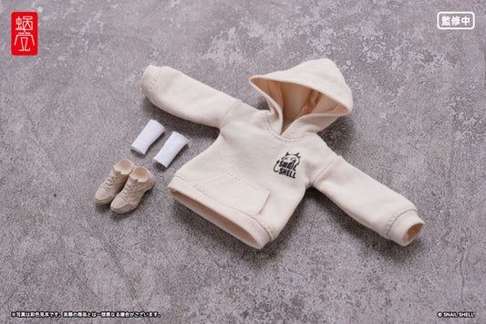 Snail Shell Studio "Devil's Whispers" Series Printed Parka Set Beige (for Dolls)