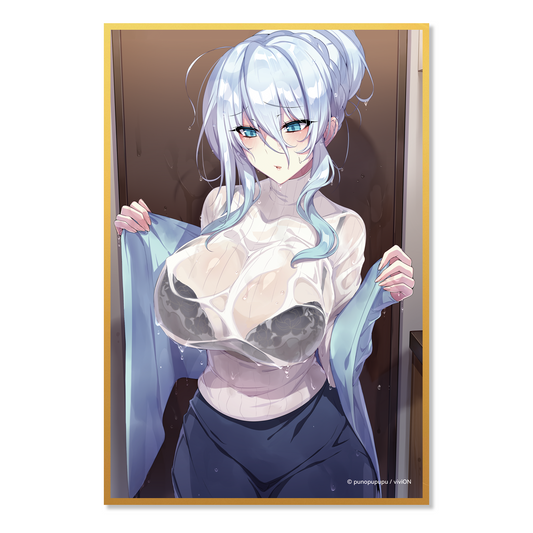 『寡妇雪女』A5尺寸色纸 淋雨