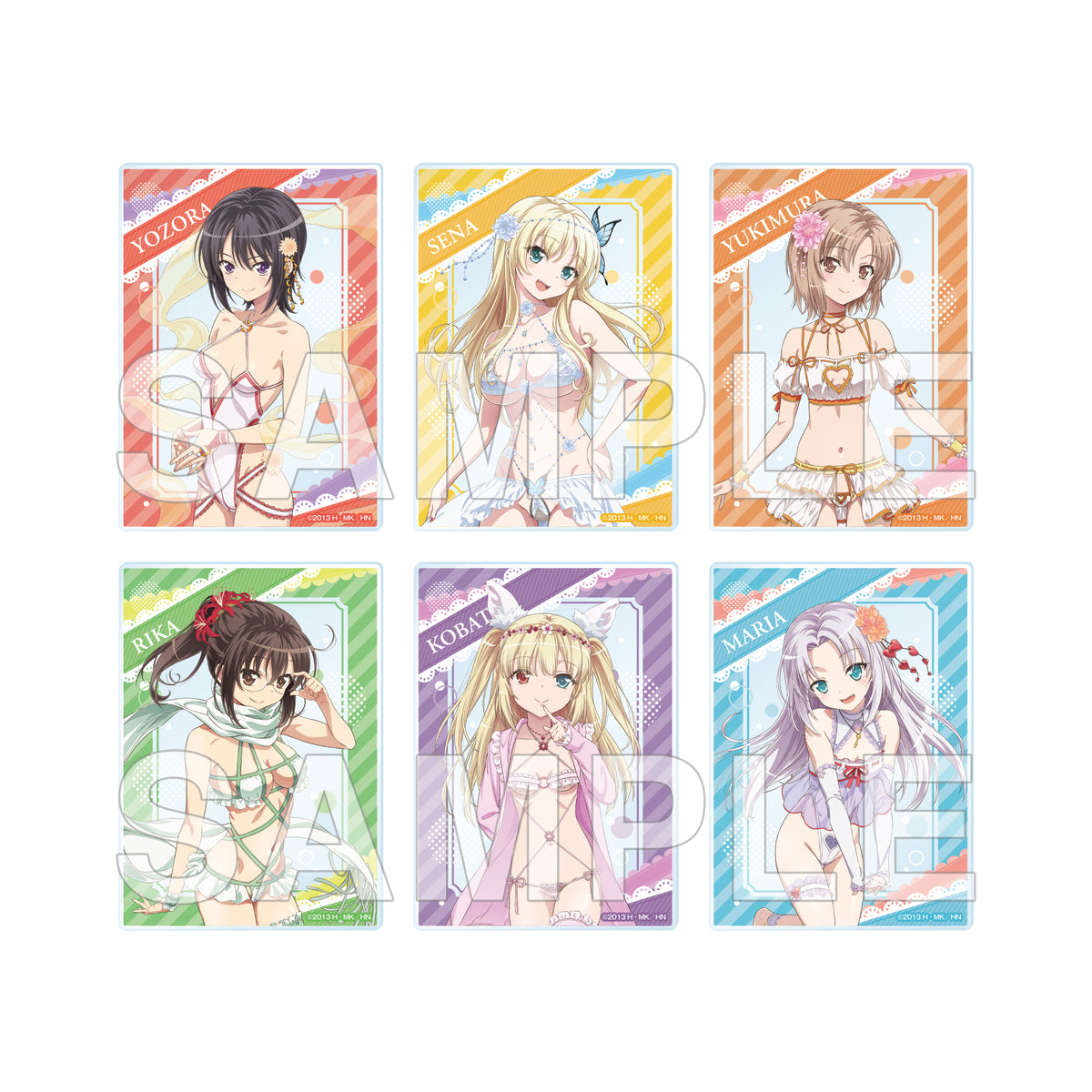 【單品・BOX】我的朋友很少 交易用壓克力卡片 Anime 15th anniversary