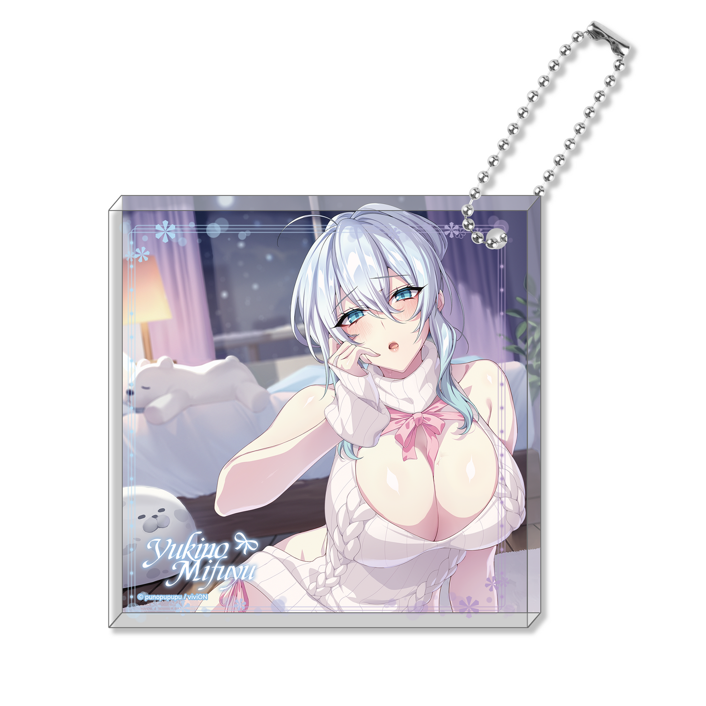 『寡妇雪女』亚克力砖钥匙扣 雪夜