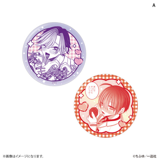 Himitsu no Ibara Tin badge set A