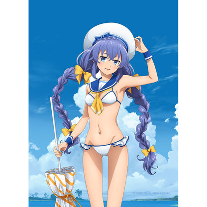 無職転生Ⅱ ～異世界行ったら本気だす～ 描き下ろしB2タペストリー （ロキシー／マリンセーラー水着）Wスエード