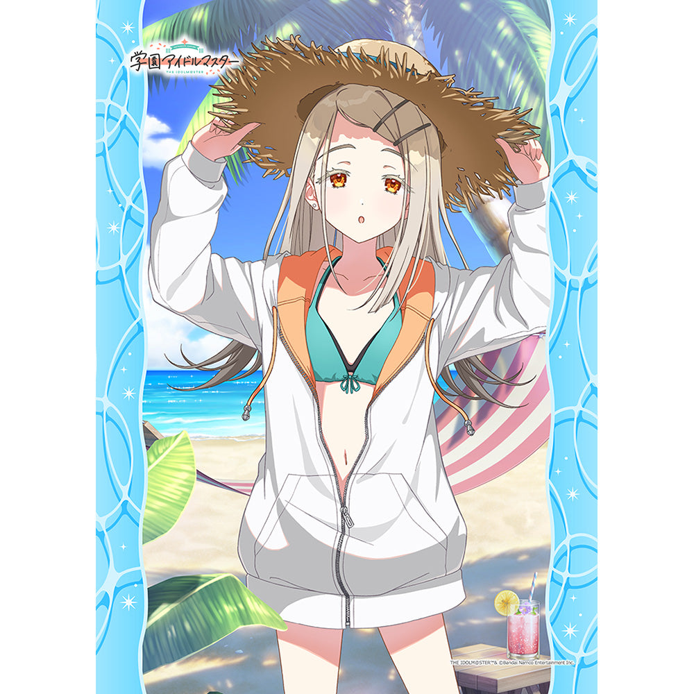 School偶像大師 B2 掛毯（筱澤浩/你和半藍）W 絨面革