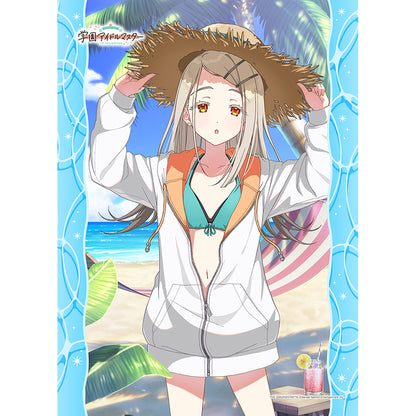School偶像大師 B2 掛毯（筱澤浩/你和半藍）W 絨面革