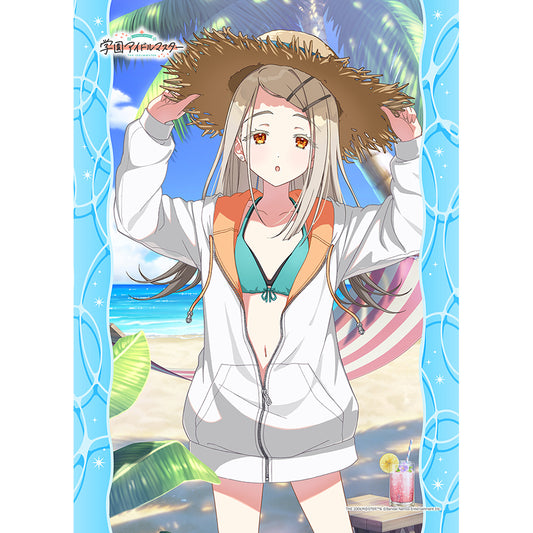 School偶像大師 B2 掛毯（筱澤浩/你和半藍）W 絨面革