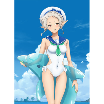 無職転生Ⅱ ～異世界行ったら本気だす～ 描き下ろしB2タペストリー （シルフィエット／マリンセーラー水着）Wスエード