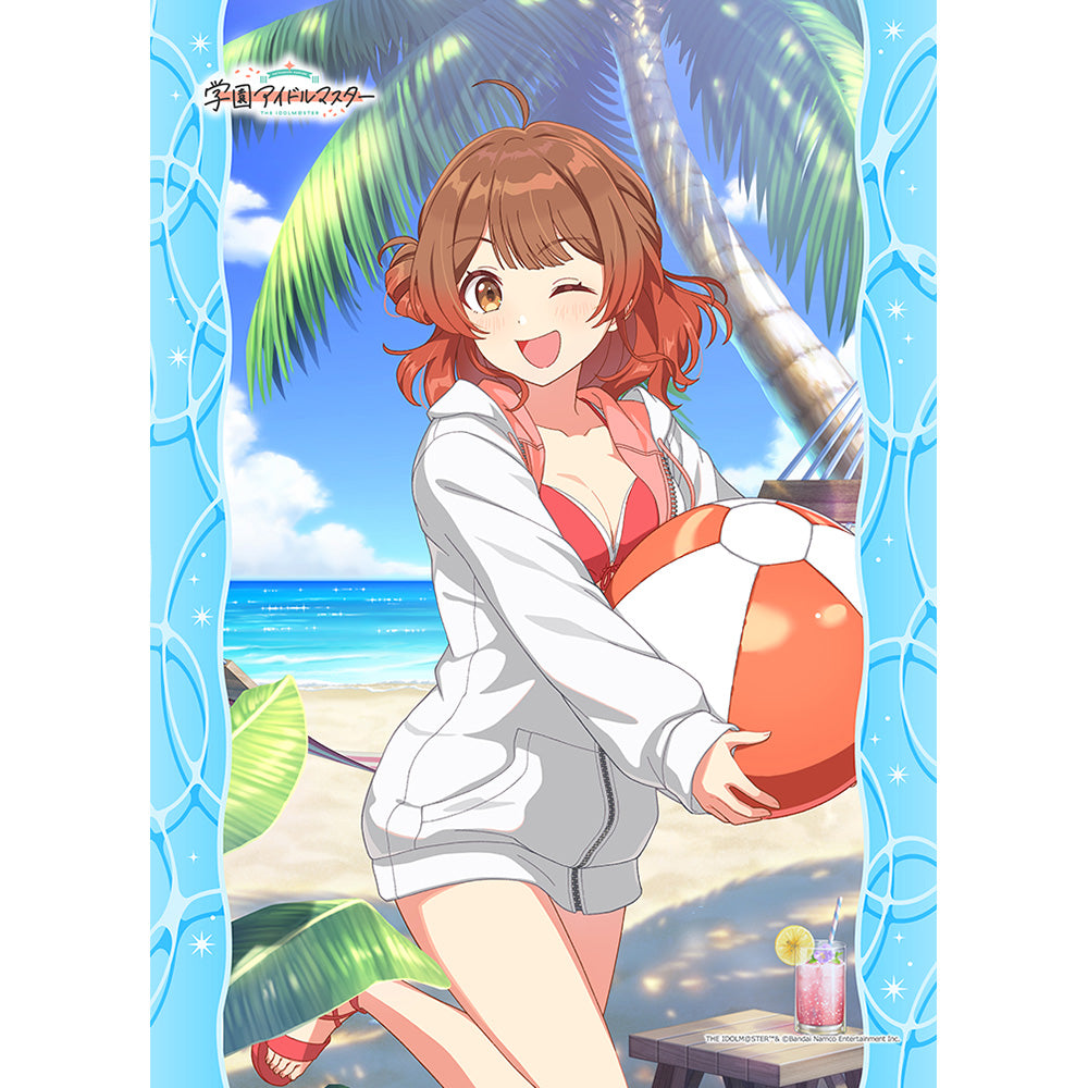 School偶像大師 B2 掛毯（夢花見/你和半藍）W 絨面革