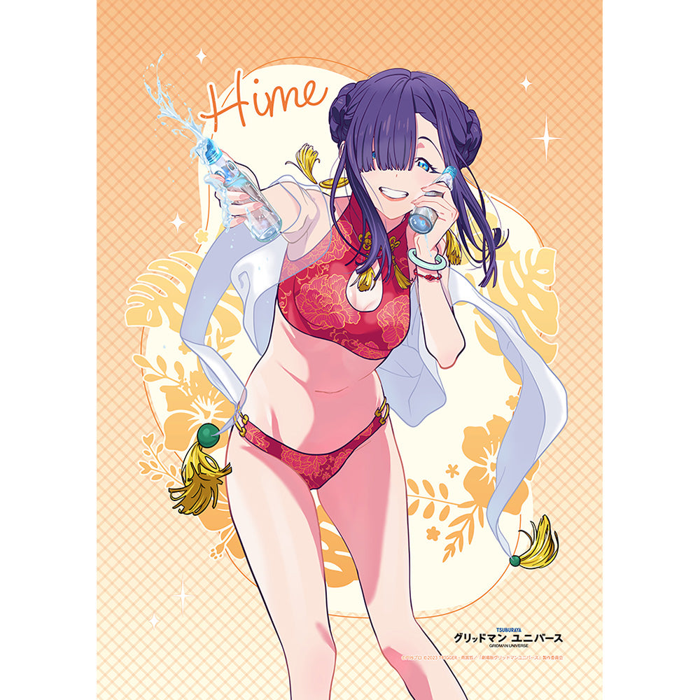グリッドマン ユニバース 描き下ろしB2タペストリー （ひめ／水着）W