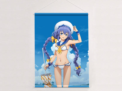無職転生Ⅱ ～異世界行ったら本気だす～ 描き下ろしB2タペストリー （ロキシー／マリンセーラー水着）Wスエード