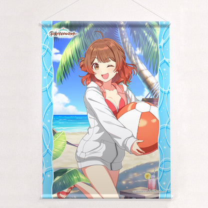 School偶像大師 B2 掛毯（夢花見/你和半藍）W 絨面革