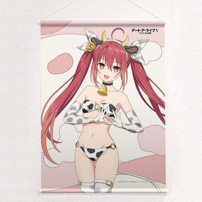 デート・ア・ライブV 描き下ろしB2タペストリー （五河琴里／牛柄水着）Wスエード