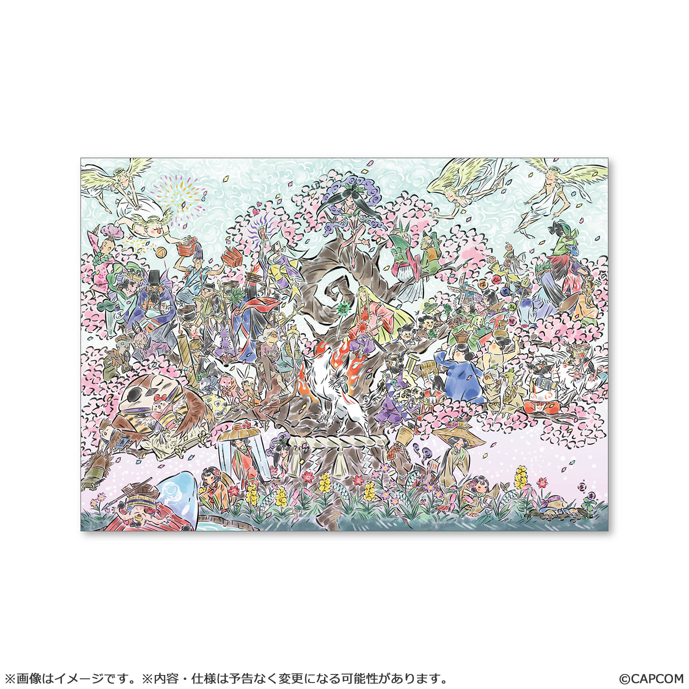 【大神20周年記念 復刻アート企画】 B2ポスター ～島崎麻里 作 大神12周年より～