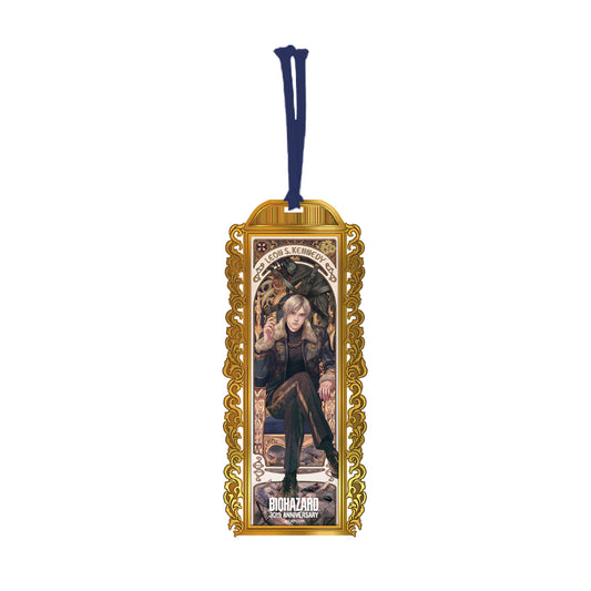 Resident Evil30th Anniversary Main Art Metal Bookmarker Leon