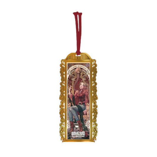 Resident Evil30th Anniversary Main Art Metal Bookmark Claire