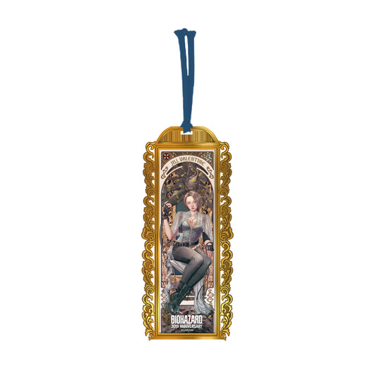 Resident Evil30th Anniversary Main Art Metal Book Marker Jill