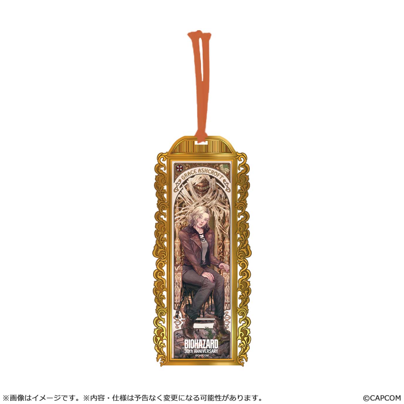 生化危机30 周年纪念主艺术金属书签 Grace