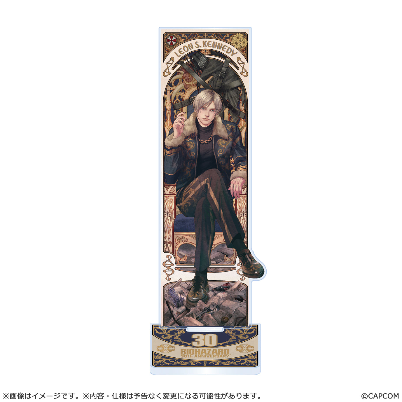 Resident Evil30th Anniversary Acrylic Stand Collection Leon