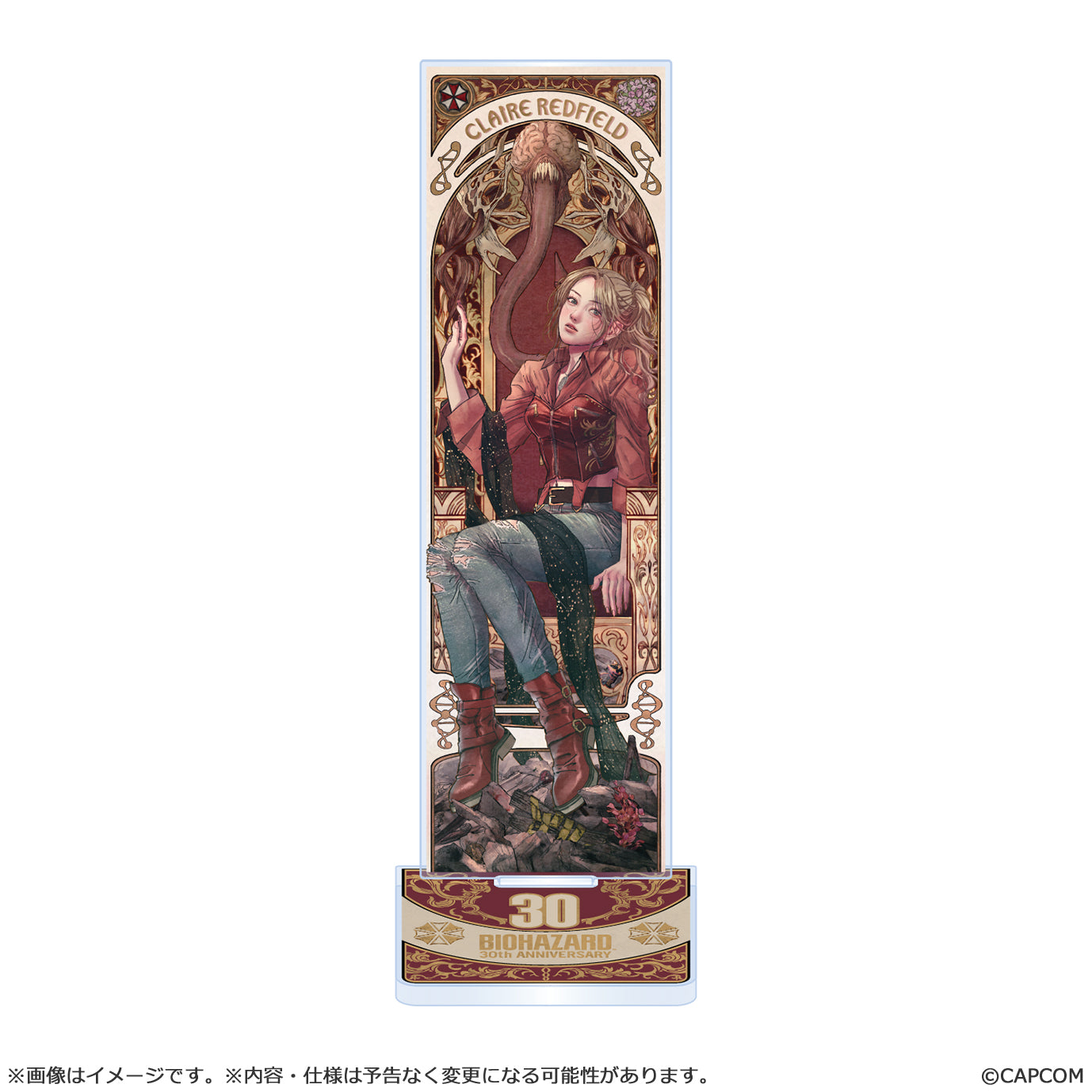 Resident Evil30th Anniversary Acrylic Stand Collection Claire