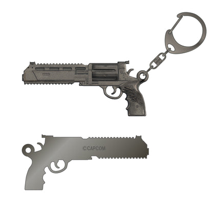 Resident Evil Requiem metal keychain Requiem