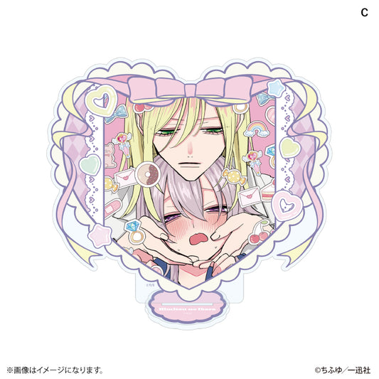 Himitsu no Ibara BIG heart acrylic stand C
